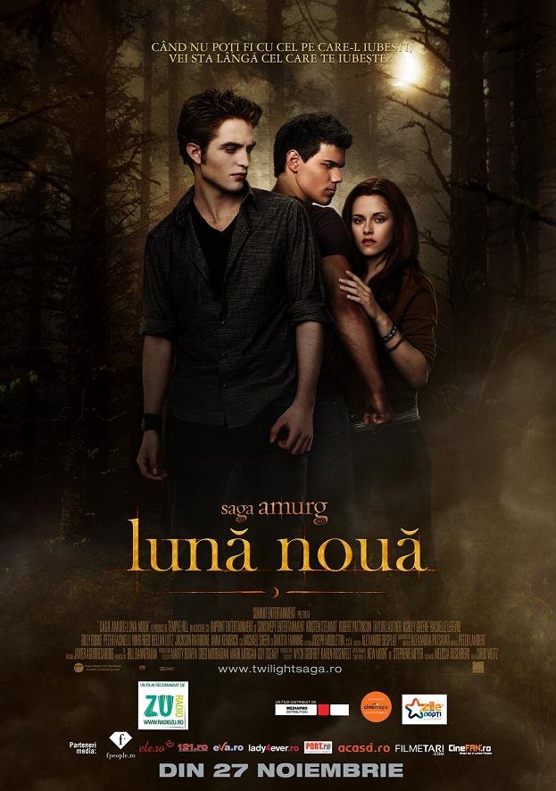 Saga Amurg: Luna noua, 11 premii la Teen Choice Awards 2010